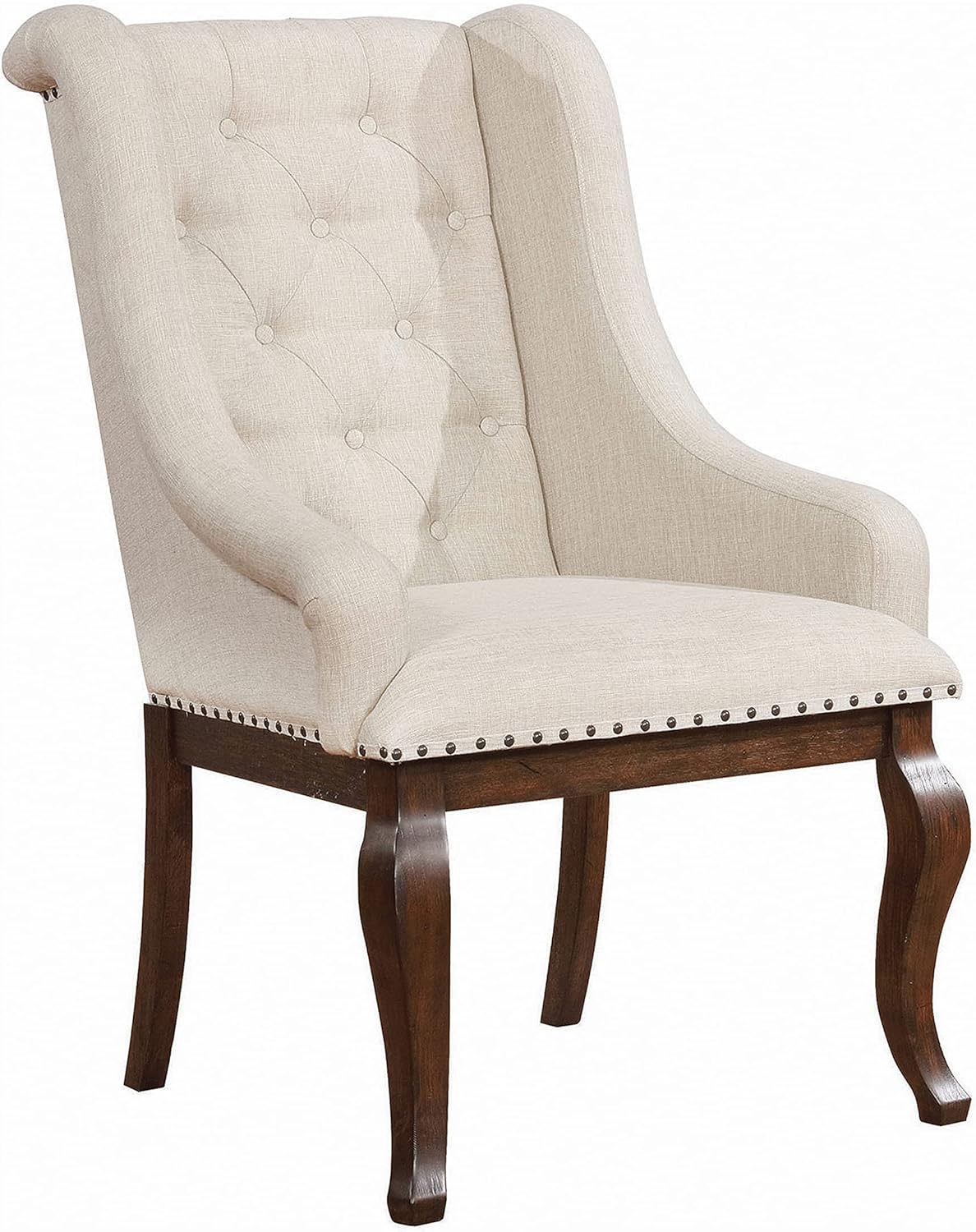 antique cream chair