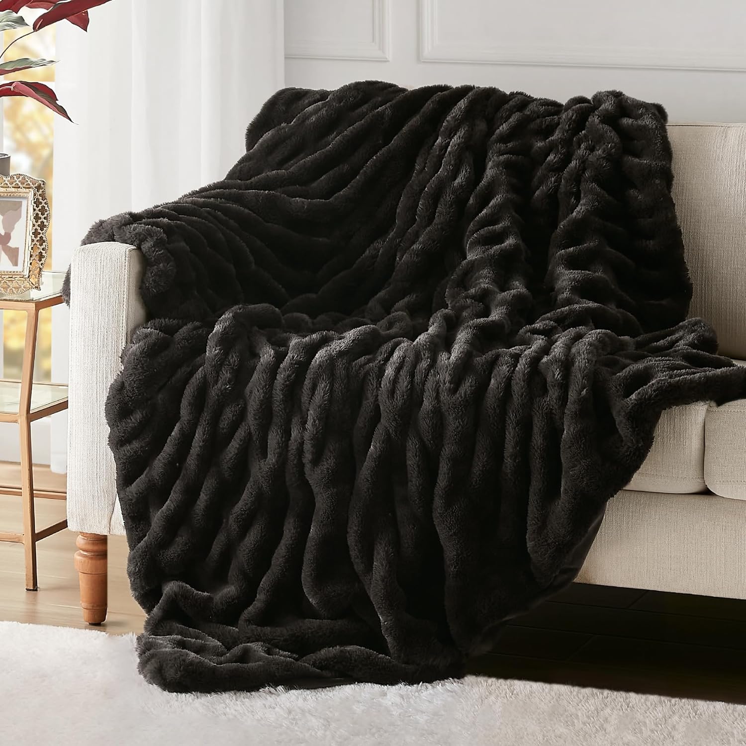 fur throw