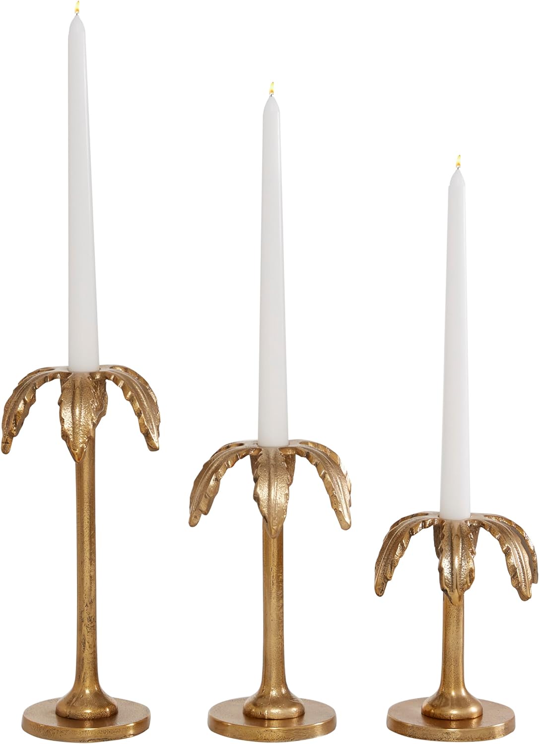 Palm candle holder