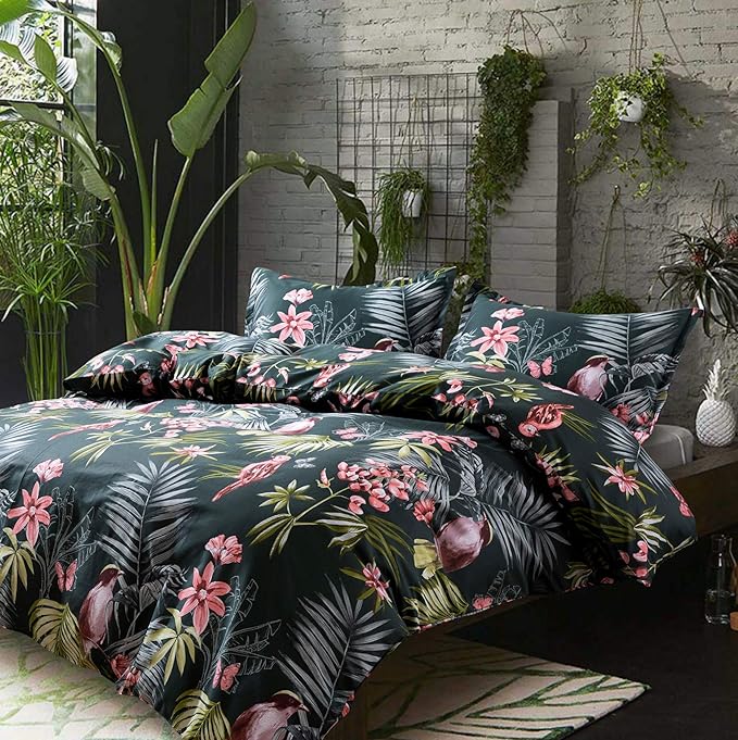 Tropical Print Bedding